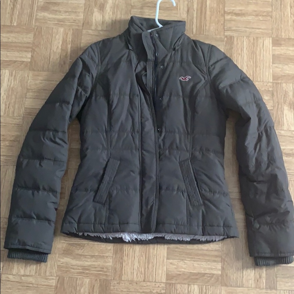 🌙Olive green winter coat